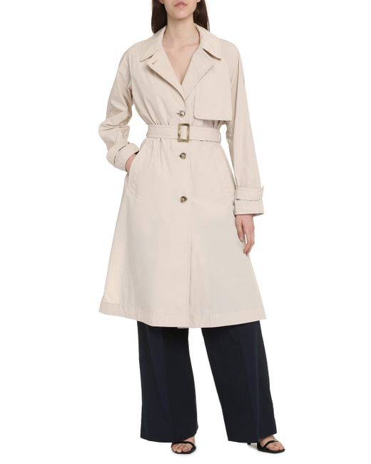 Trench coat in tessuto tecnico di Woolrich in Natural