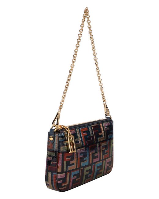 Fendi Red Pouch Baguette