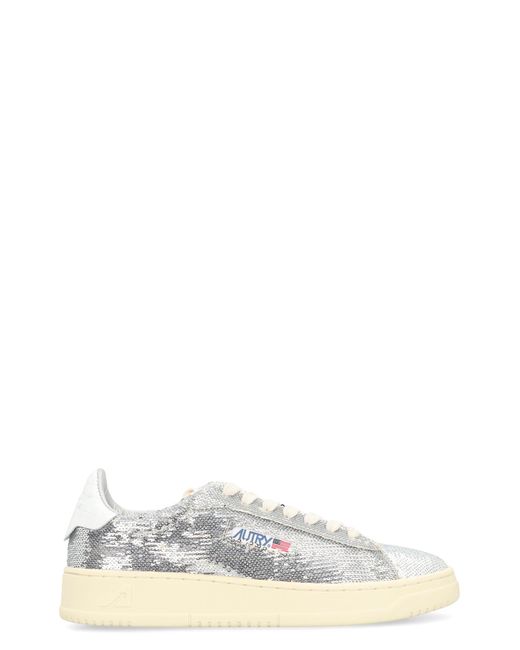 Autry White Sneakers Low-Top Dallas