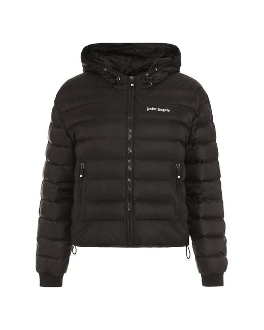 Palm Angels Black Down Jackets