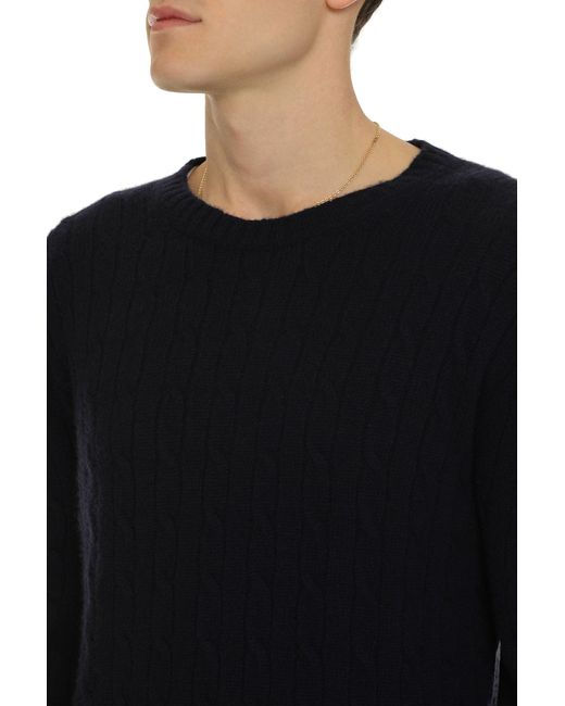 THE (Alphabet) Blue The (Knit) for men