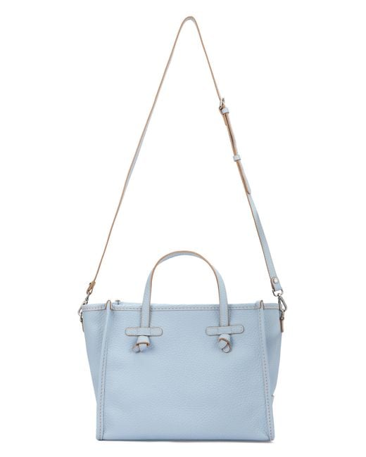 Gianni Chiarini Blue Leather Handbag