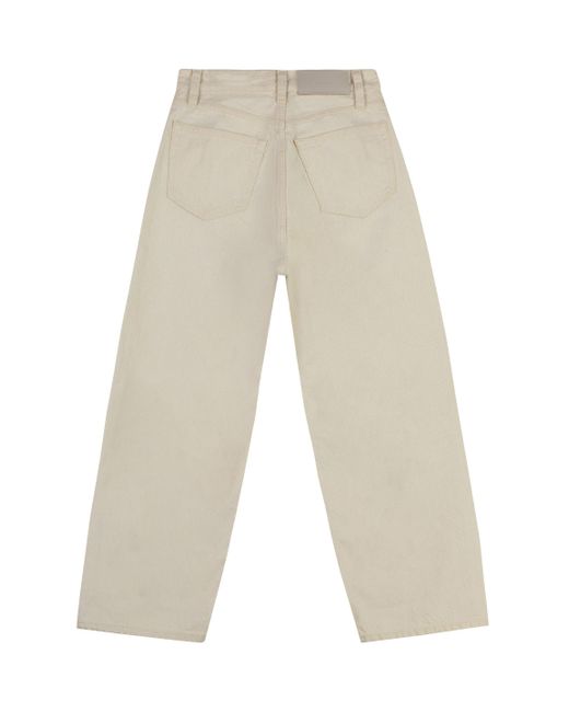 Calvin Klein White Wide-Leg Jeans
