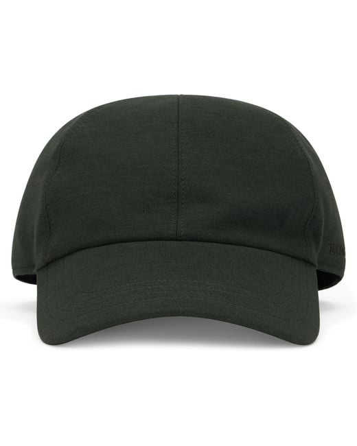 Slowear Green Cap With Visor for men