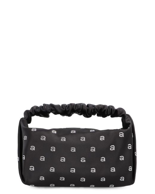 Alexander Wang Black Scrunchie Mini Handbag