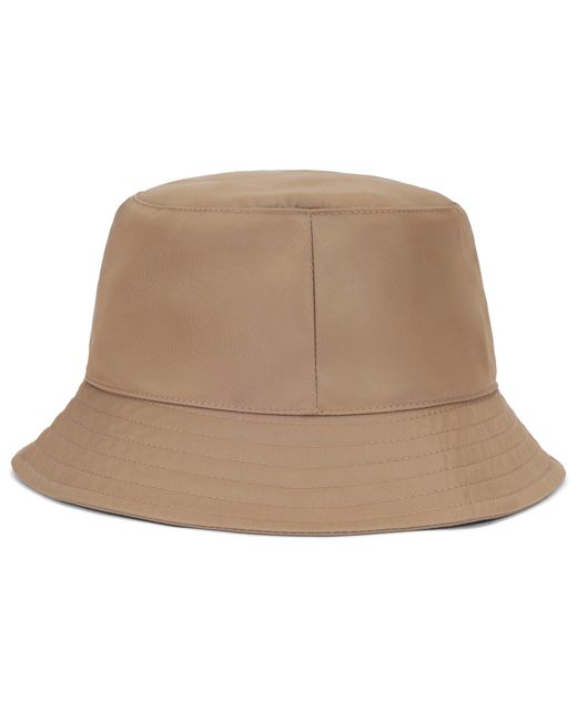 Slowear Brown Bucket Hat for men