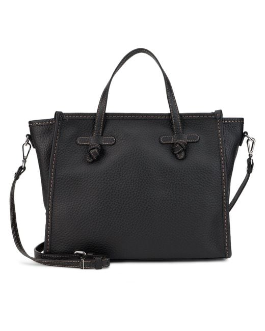Gianni Chiarini Black Tote Bag With Shoulder Strap