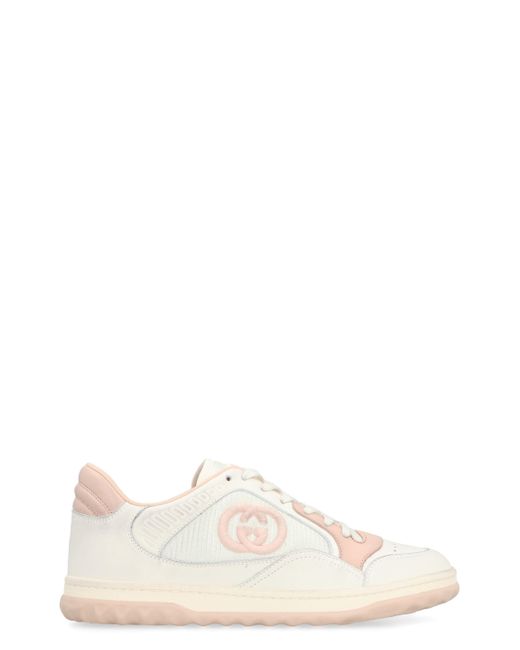 Gucci Pink Mac80 Low-Top Sneakers