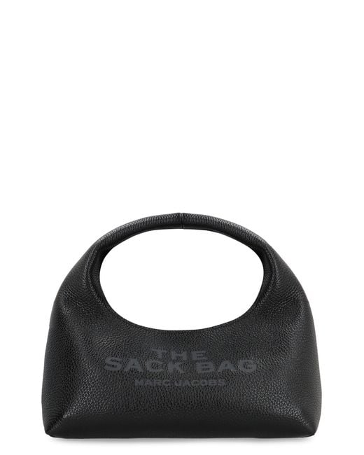Marc Jacobs Black The Mini Sack Bag Leather