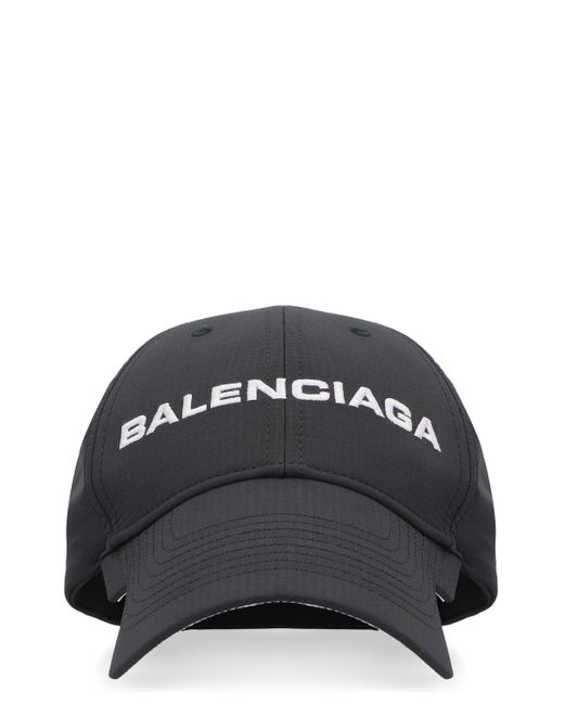 Cappello da baseball con logo di Balenciaga in Black da Uomo