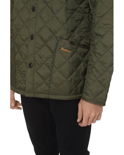 Barbour Green Heritage Liddesdale Quilted Jacket for men