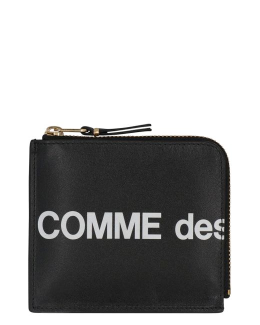 Comme des Garçons Black Leather Wallet