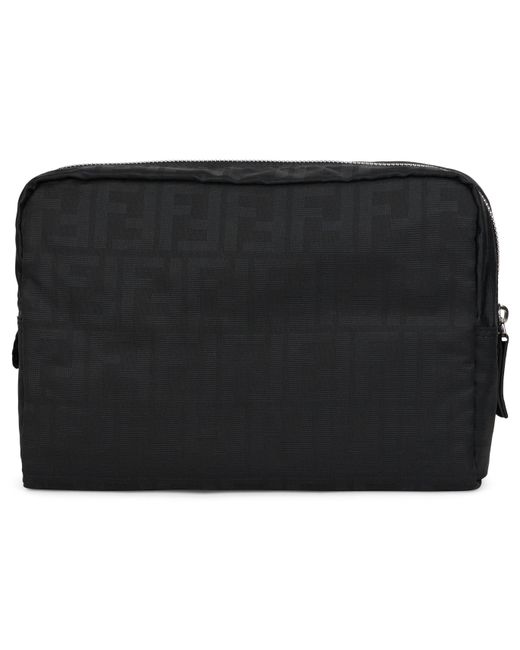Beauty case monogram di Fendi in Black da Uomo