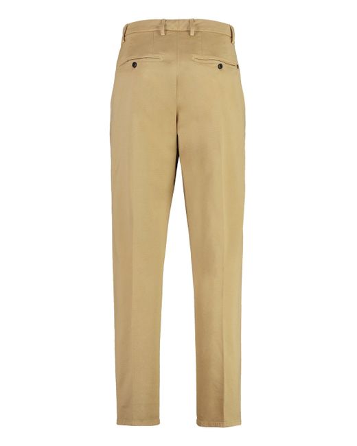 Dondup Natural James Cotton Trousers for men