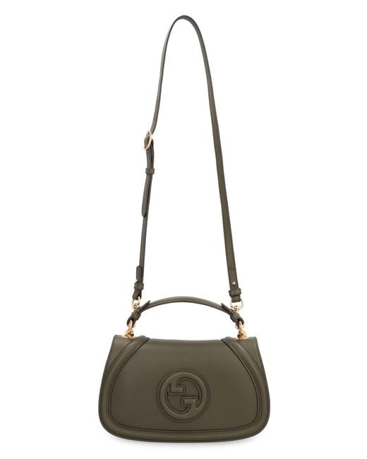 Gucci Brown Small Blondie Leather Handbag