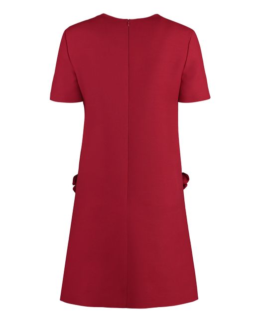 Valentino Red Crêpe Couture Dress