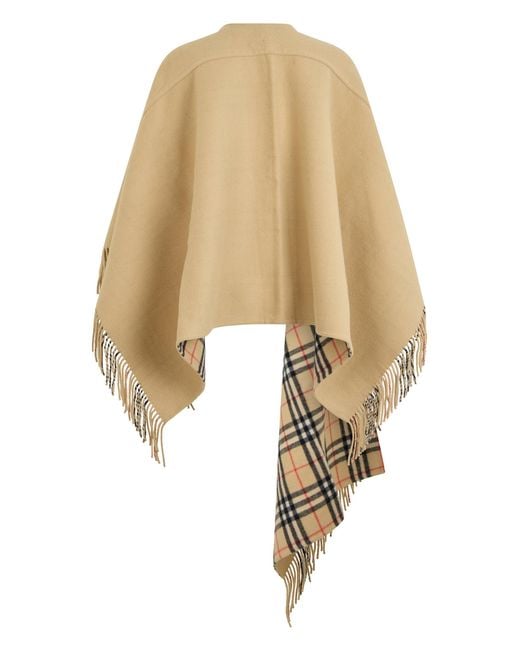 Burberry Natural Reversible Cloak