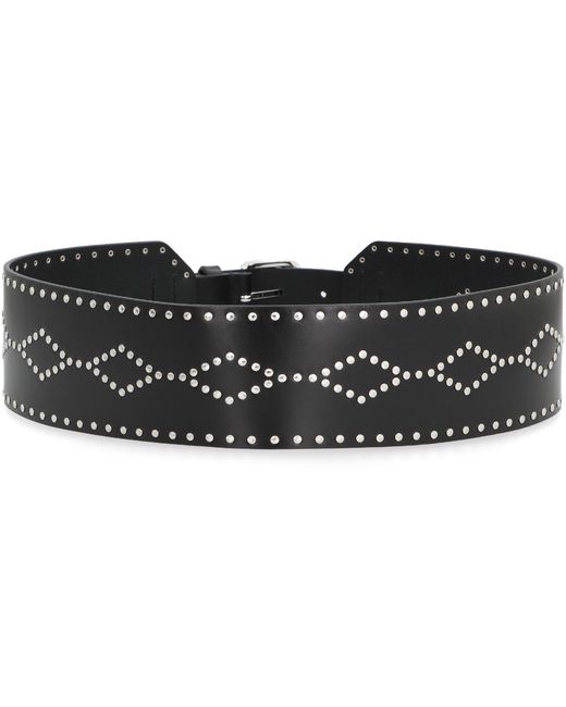 Isabel Marant Black Lucie Leather Belt