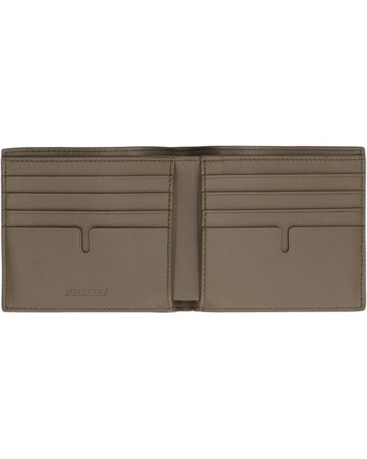 Burberry Natural Check Print Wallet for men