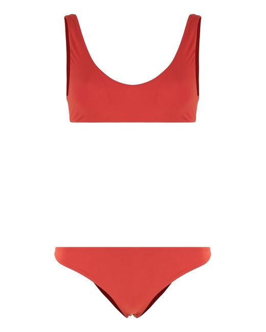 Lido Red Ottantauno Bandeau Bra Bikini