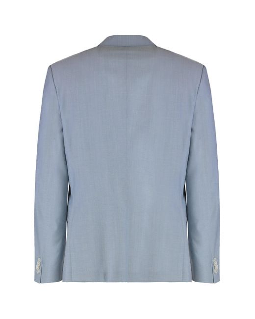 Completo a due pezzi in misto lana vergine di Boss in Blue da Uomo