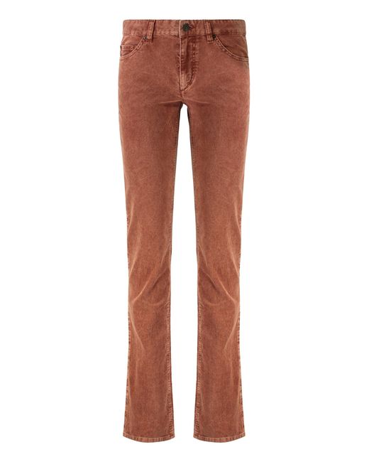 Isabel Marant Brown Leniya Corduroy Trousers