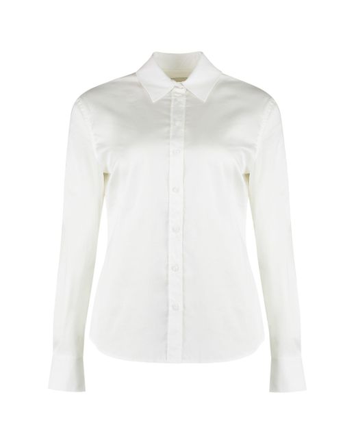 Camicia in cotone oxford di Calvin Klein in White