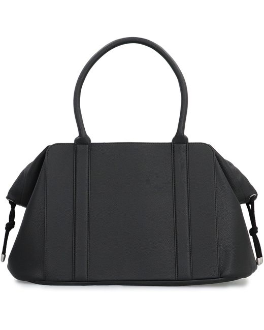Borsa da viaggio in ecopelle di Represent in Black da Uomo