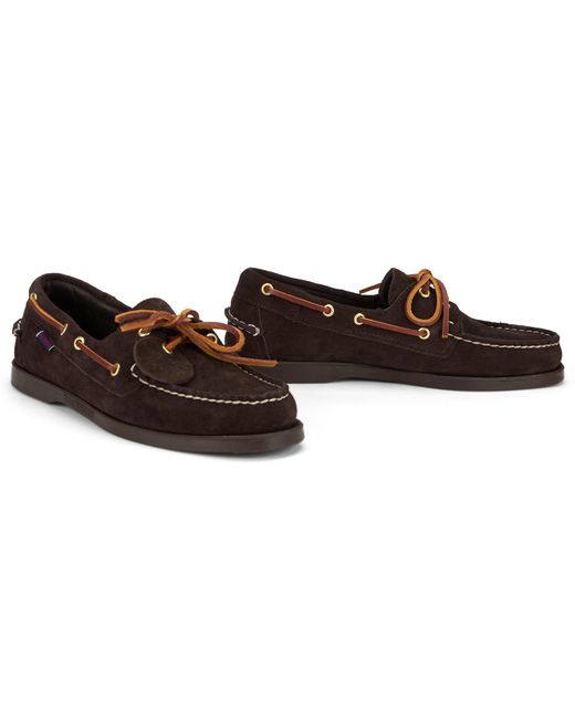 Sebago Brown Elegant Boat Shoe for men