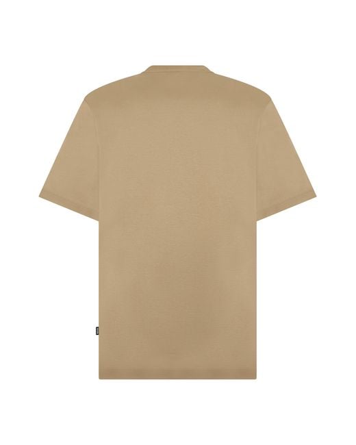 Boss Natural Cotton T-Shirt With Short Sleeves for men