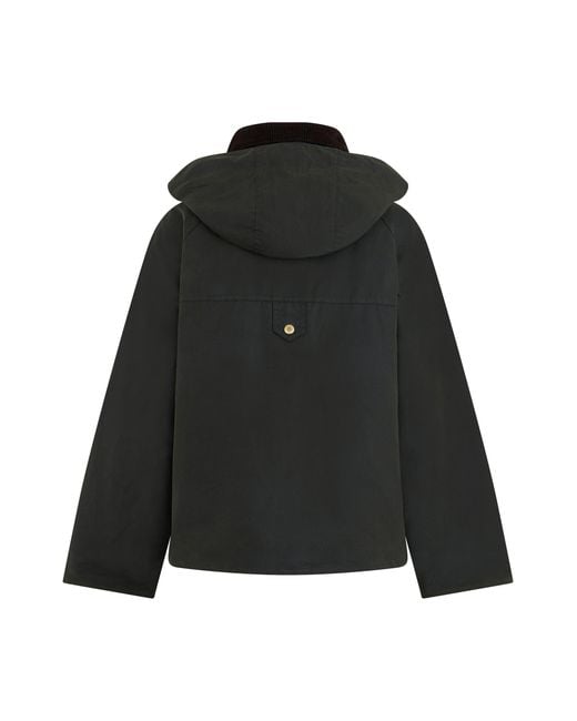 Barbour Black Jacket With Hood