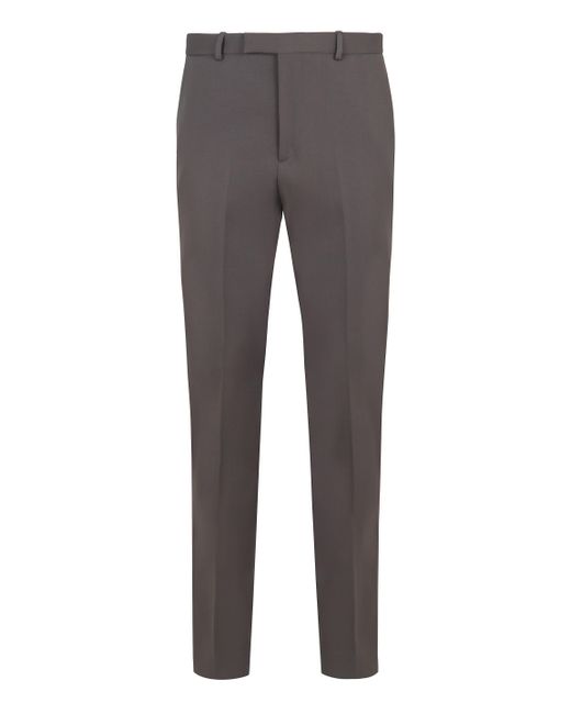 Gucci Gray Stretch Wool Pant for men