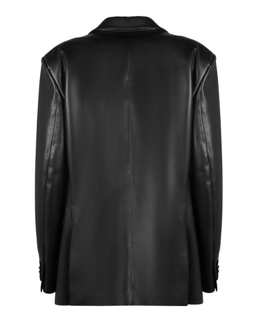Stella McCartney Black Double Breasted Beige Jacket