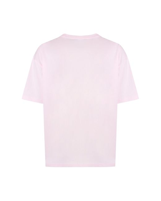 A.P.C. Pink Ana Cotton Crew-Neck T-Shirt