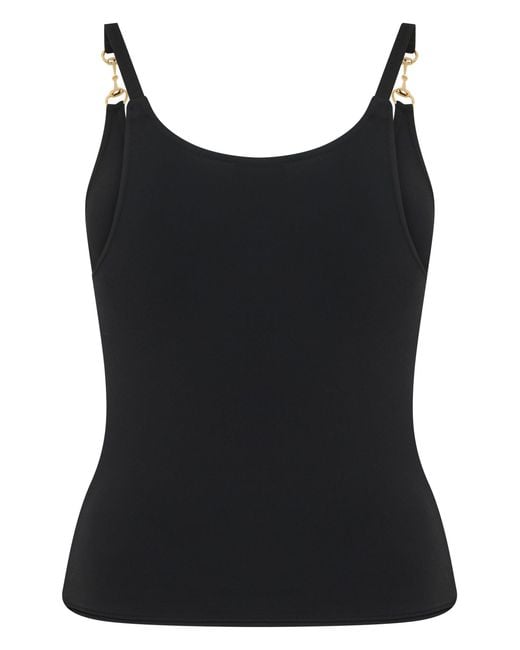 Gucci Black Top With Thin Straps