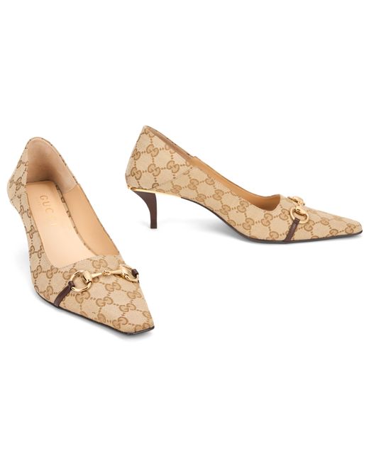 Gucci Natural Décolleté Vittoria