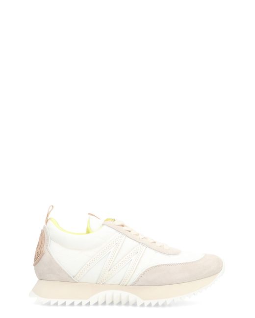 Sneakers low-top Pacey in nylon di Moncler in White