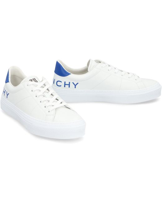 Sneakers low-top City Sport in pelle di Givenchy in White da Uomo