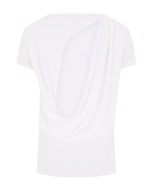 Jacquemus White T-Shirt With Short Sleeves