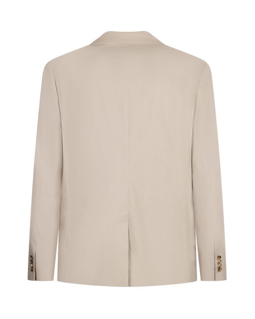 Calvin Klein Natural Double-Breasted Jacket for men