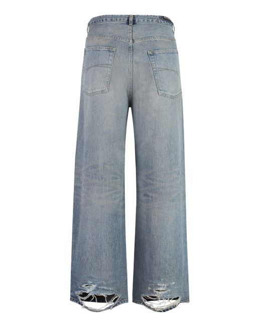 Jeans baggy di Balenciaga in Blue da Uomo