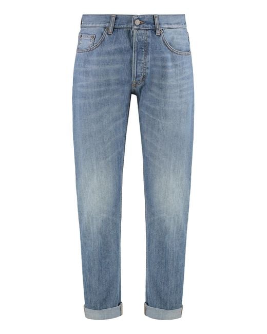 Dondup Blue Bray Regular Fit Jeans for men