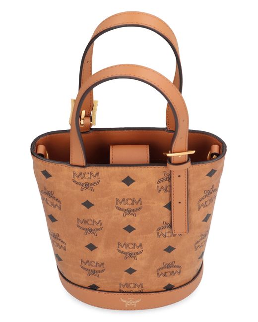 Borsa a secchiello Aren di MCM in Brown