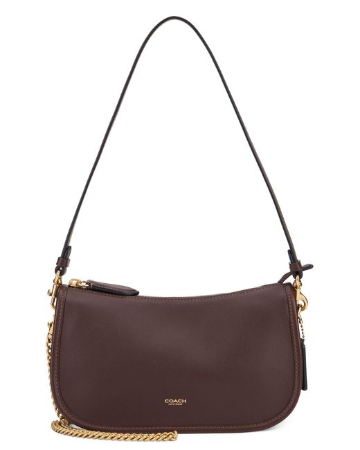 COACH Brown Waverly Shoulder Bag