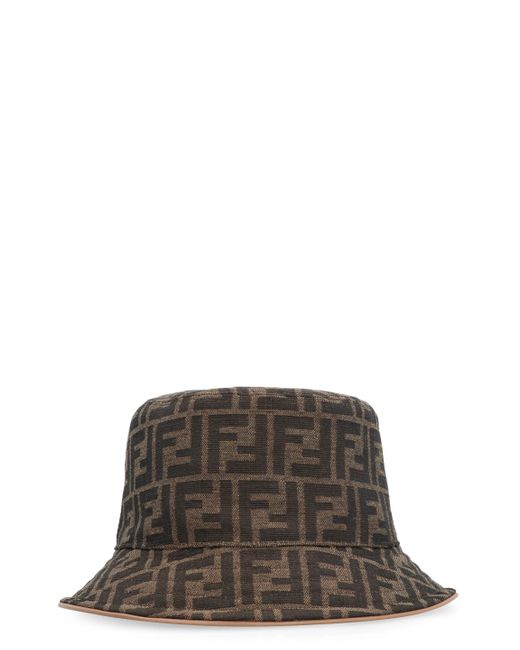 Fendi Brown Bucket Hat