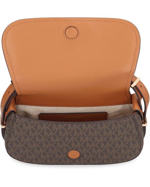 MICHAEL Michael Kors Brown Borsa A Tracolla Lydia Piccola Con Logo