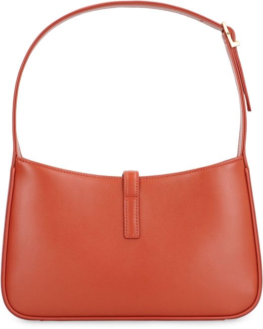 Saint Laurent Red Mini Hobo-Bag The 5 To 7
