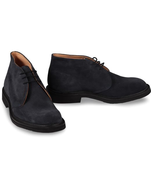 Stringate Aldo in suede di Tricker's in White da Uomo