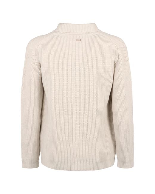 Agnona Natural Cashmere Cardigan for men