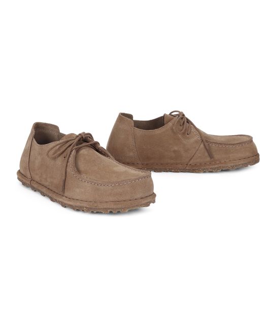 Birkenstock Brown Laced Moccasins Utti Lace